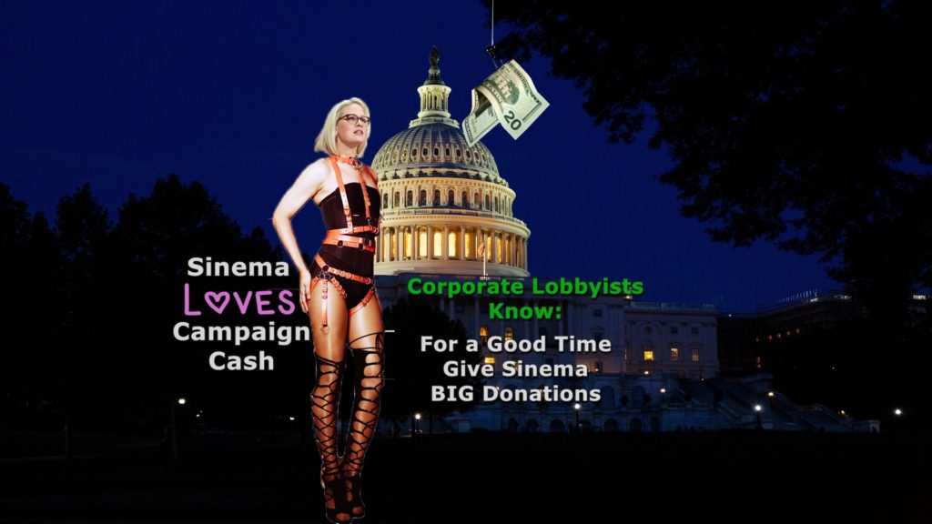 Sinema, campaign cash, lobbyists