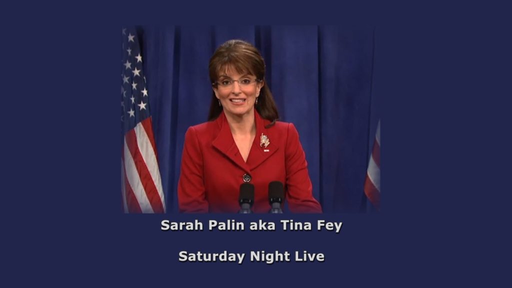 Tina Fey, Sarah Palin, Saturday Night Live