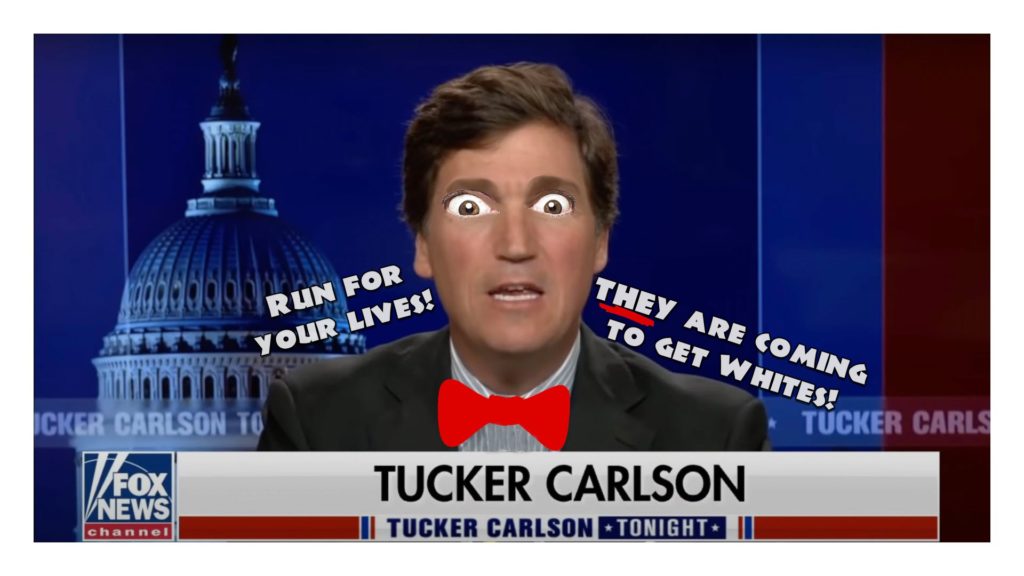 Tucker Carlson, White Supremacist, Russian propaganda, Fox News, Putin
