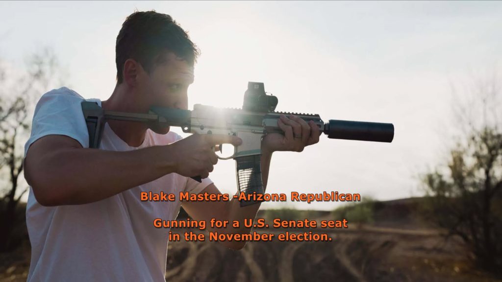 Blake Masters, Republican extremist, U.S. Senate