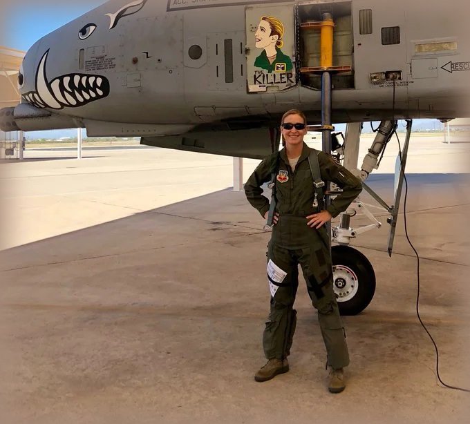 Kim Campbell, "KC", Killer Chick, A-10 pilot