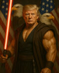 Trump, StarWars, Siths, light-sabers, EvilEmpire