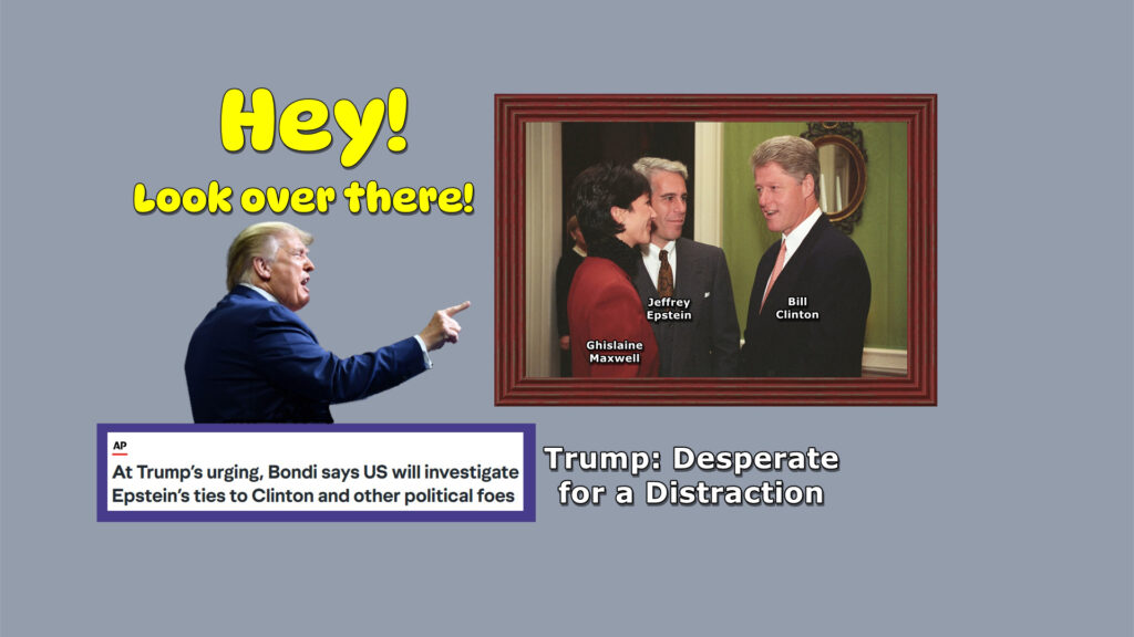 Trump, Epstein, Clinton, trafficking, FBI, files, distraction