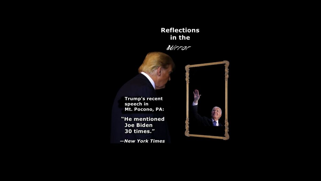 Trump, dementia, obsession, fixation, Biden