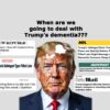 Trump, dementia, media, 25th, Amendment,