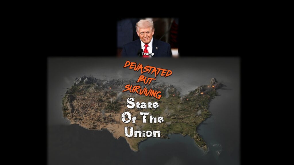 Trump lied about the State of the Union, which is struggling to survive his efforts to become a dictator.