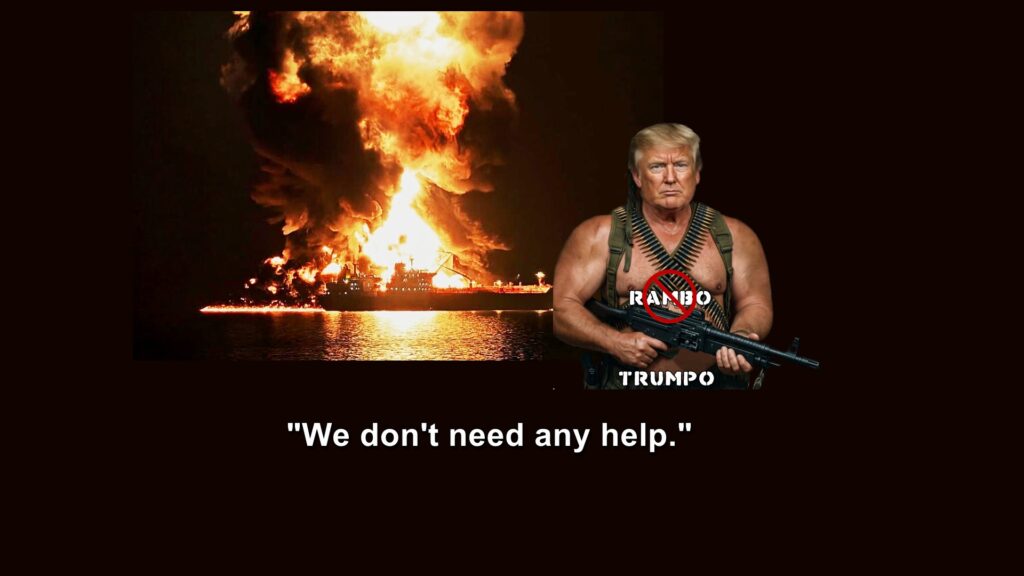 Trump is in deep trouble for joining Israel in a war in Iran and now he's miffed at former allies he insulted because they won't join the ill-advised war.