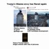 Trump is trashing former president Barack Obama on social media again. It's evidence Trump has deep envy of Obama's popularity and professional respect.