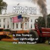 The "cage fight" on the White House lawn is the latest chapter in Donald Trump's uglification of the White House. A tractor pull may be next.