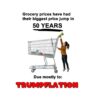 Grocery prices are the highest they've been in half a century. Trump campaigned on a promise of "affordability."