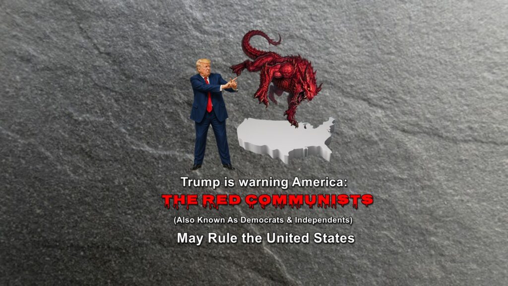 Desperately trying to stop liberals and anyone opposed to his failed policies from winning in November, Trump has resorted to calling them Communists, a scare tactics from the 1950s. Millions of voters don't know what he's talking about.