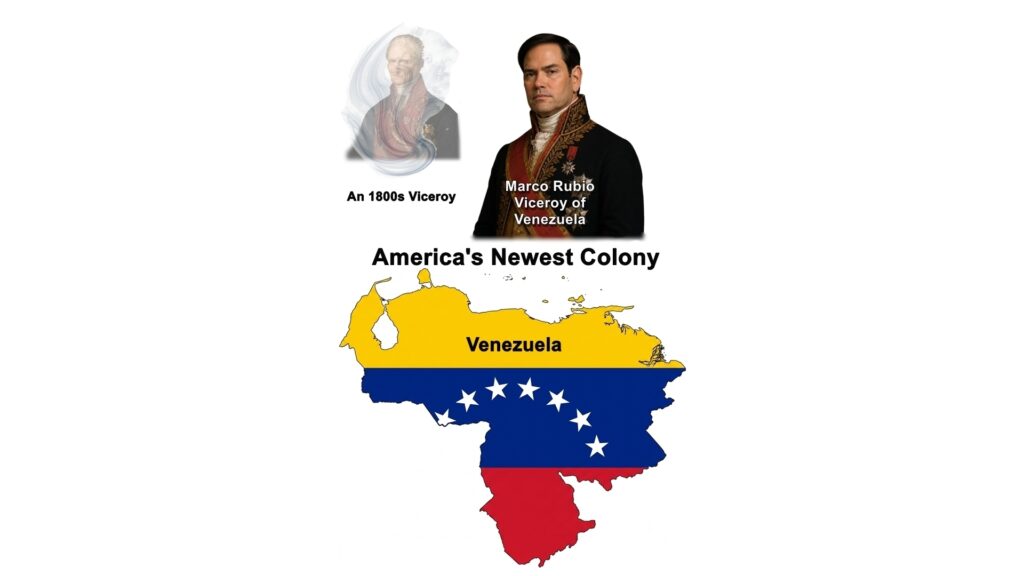 Secretary of State Marco Rubio has quietly become the de facto viceroy, or colonial ruler, of Venezuela. It's all about the oil.
