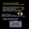 What if the Dems win in November and Speaker Mike Johnson refuses to swear them in? What then? Loss of power, loss of control, equals desperation. Trump and Johnson are desperate men.