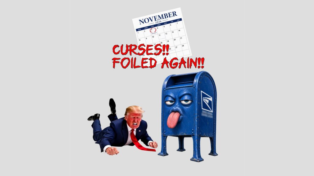 Donald Trump's War on Democracy will not involve the U.S. Postal Service after the Supreme Court denied his effort to meddle with mail-in ballots. Trump needs a new sabotage plan.