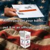 When you get your ballot, fill it in and turn it in ASAP. If official drop boxes are available, use them. Don't trust Trump's U.S. Post Office. Sad but necessary.