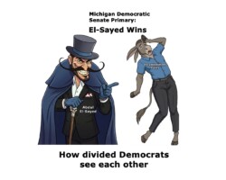 Democrats who believe the Party needs radical change scored a big victory when Abdul El-Sayed won the Michigan Democratic Senate primary.