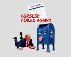 Donald Trump's War on Democracy will not involve the U.S. Postal Service after the Supreme Court denied his effort to meddle with mail-in ballots. Trump needs a new sabotage plan.