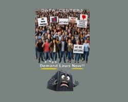 Through nondisclosure agreements Data Centers are sneaking into communities and straining the local infrastructure without paying for it. Demand laws and regs Now.